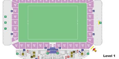 Parramatta Stadium mapa
