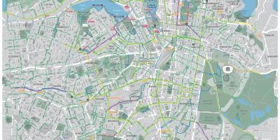 Bicicleta mapa de sydney